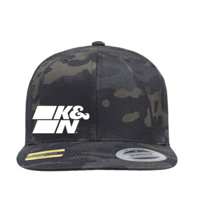 MULTI CAM - Premium Flat Bill Snapback Cap Thumbnail