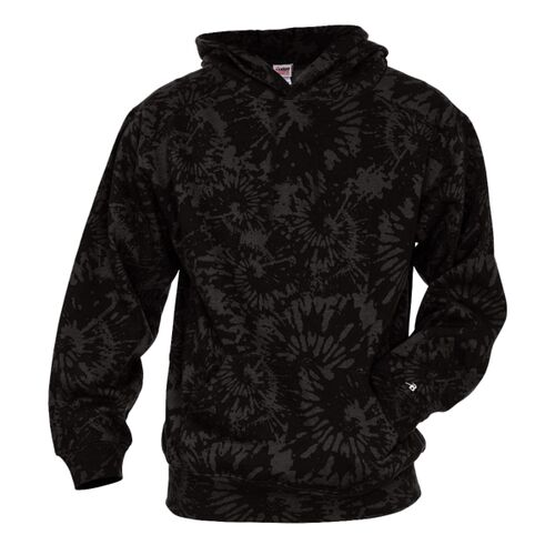 Youth Tie-Dyed Triblend Hooded Sweatshirt Thumbnail