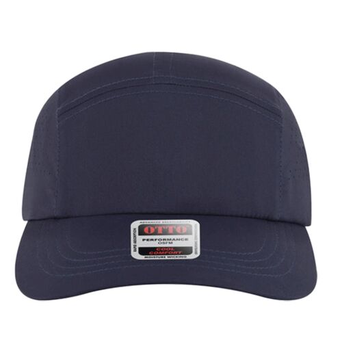OTTO CAP 5 Panel Running Hat w/ Elastic Soft Visor Thumbnail