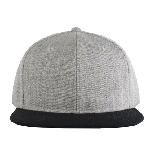 Wool Blend Heather Snapback Cap Thumbnail