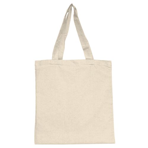 Cotton Canvas Tote Bag With Self Fabric Handles Thumbnail