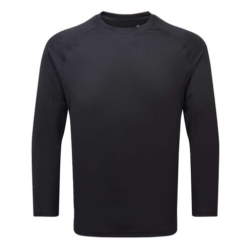 Unisex Panelled Long Sleeve Tech T-Shirt Thumbnail