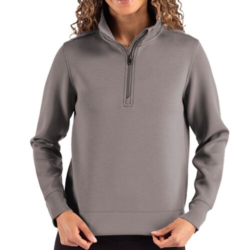 Cutter & Buck Roam Epic Versatility Recycled Womens Quarter Zip Pullover Thumbnail