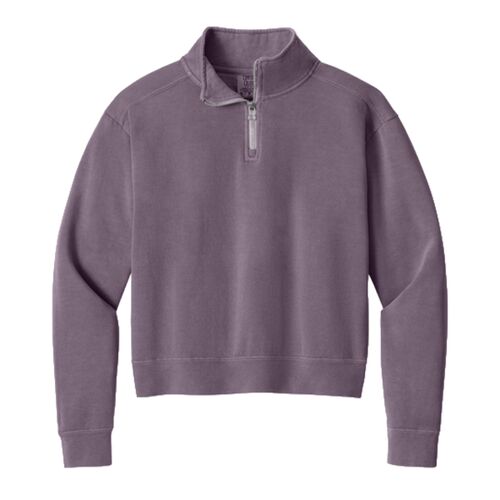 Women's Mid Length 1/4 Zip Sweatshirt Thumbnail