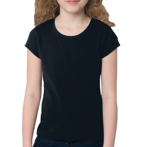 4221 Youth Baby Rib Cap Sleeve T-Shirt Thumbnail