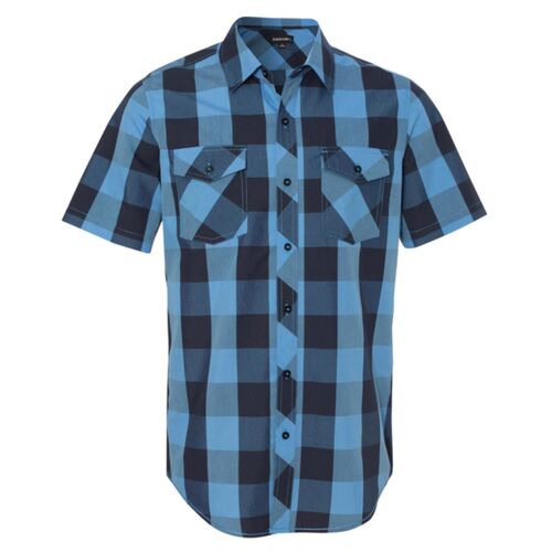Men's Buffalo Plaid Short Sleeve Shirt Thumbnail