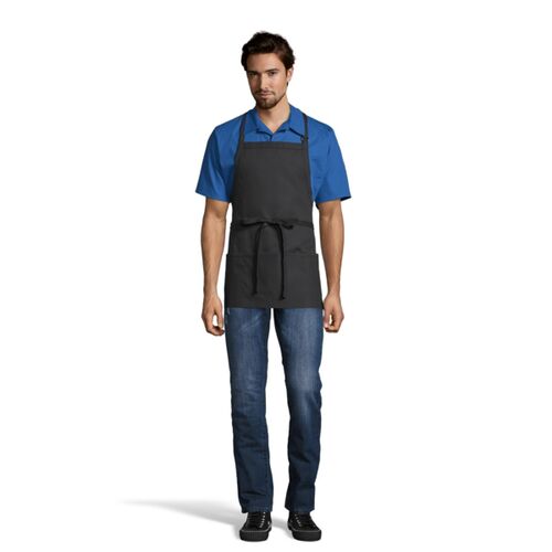 ADJUSTABLE POCKET BIB APRON Thumbnail