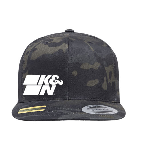 MULTI CAM - Premium Flat Bill Snapback Cap MULTI CAM - Premium Flat Bill Snapback Cap Thumbnail