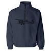 Unisex Fleece Quarter-Zip Pullover Thumbnail