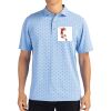 Cutter & Buck Virtue Eco Pique Tile Print Recycled Mens Polo Thumbnail