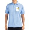 Cutter & Buck Virtue Eco Pique Tile Print Recycled Mens Polo Thumbnail