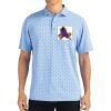 Cutter & Buck Virtue Eco Pique Tile Print Recycled Mens Polo Thumbnail