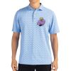 Cutter & Buck Virtue Eco Pique Tile Print Recycled Mens Polo Thumbnail