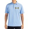 Cutter & Buck Virtue Eco Pique Tile Print Recycled Mens Polo Thumbnail