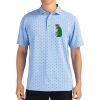 Cutter & Buck Virtue Eco Pique Tile Print Recycled Mens Polo Thumbnail