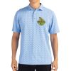 Cutter & Buck Virtue Eco Pique Tile Print Recycled Mens Polo Thumbnail