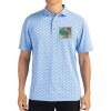 Cutter & Buck Virtue Eco Pique Tile Print Recycled Mens Polo Thumbnail