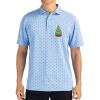 Cutter & Buck Virtue Eco Pique Tile Print Recycled Mens Polo Thumbnail