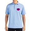 Cutter & Buck Virtue Eco Pique Tile Print Recycled Mens Polo Thumbnail