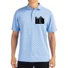 Cutter & Buck Virtue Eco Pique Tile Print Recycled Mens Polo Thumbnail