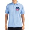 Cutter & Buck Virtue Eco Pique Tile Print Recycled Mens Polo Thumbnail